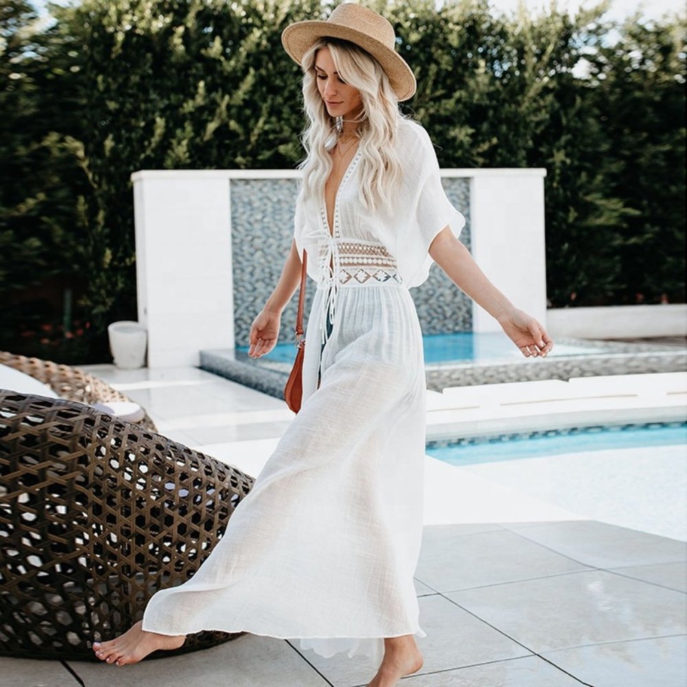 Bohemian Cardigan Dress Beach